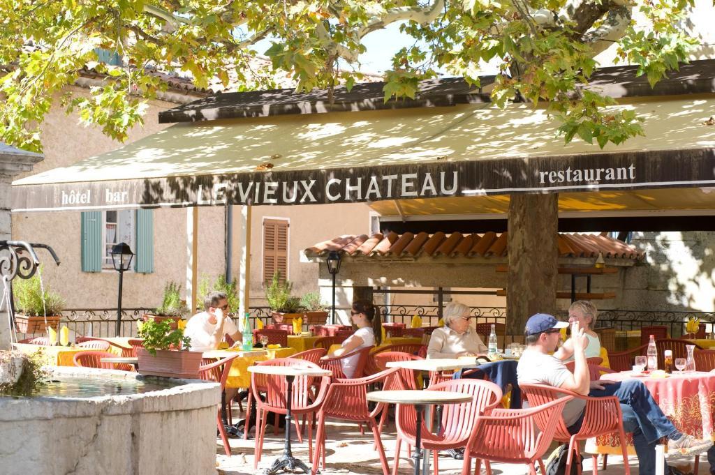 Le Vieux Chateau Aiguines Kültér fotó