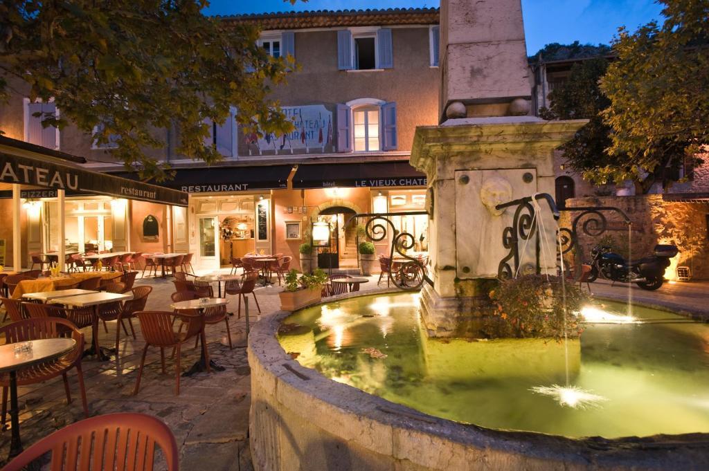 Le Vieux Chateau Aiguines Kültér fotó